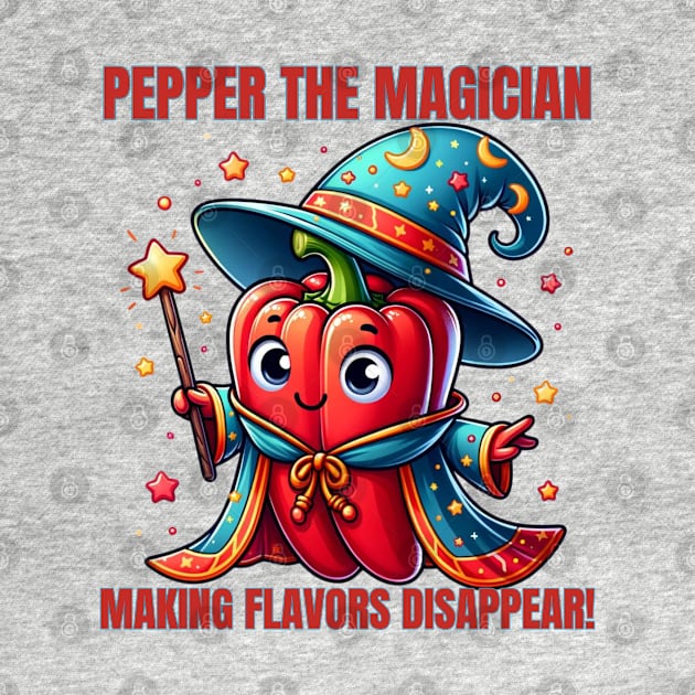 Pepper the Magician - Spicy Spells by vk09design